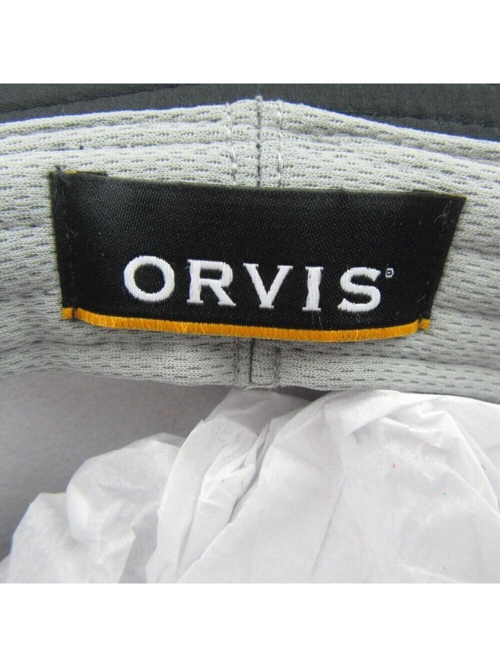 Orvis Wide-Brim Performance Sun Hat Titanium Grey One Size Fit NEW - Picture 10 of 12